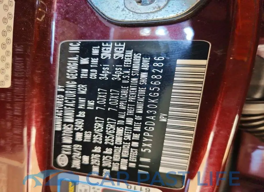 5XYPGDA30KG568286# 13