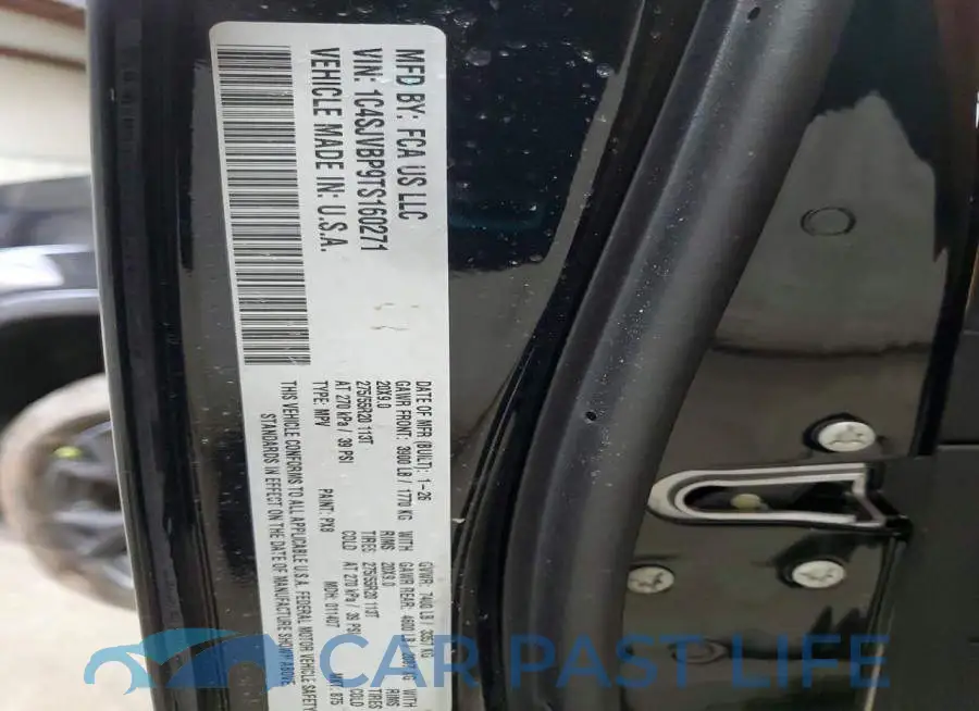 1C4SJVBP9TS160271# 13