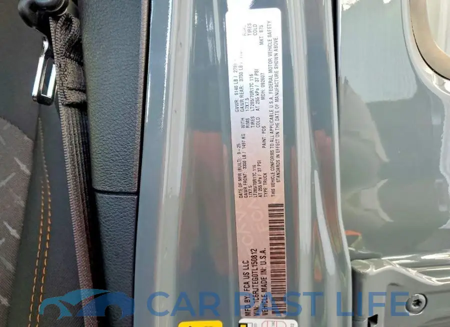 1C6RJTEG0TL150812# 13
