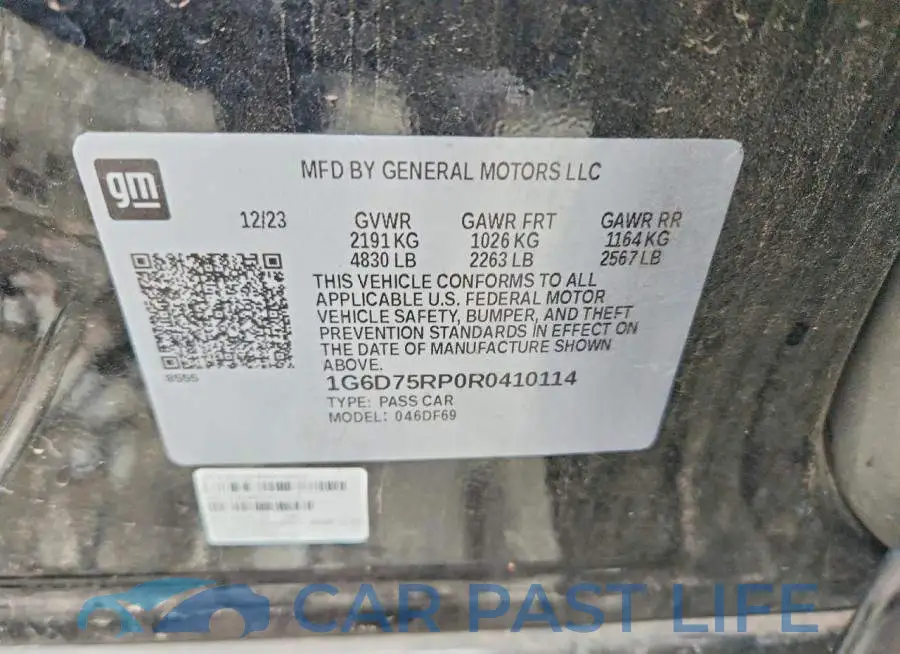 1G6D75RP0R0410114# 12