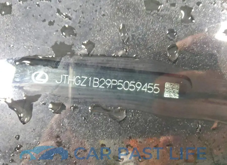JTHGZ1B29P5059455# 12
