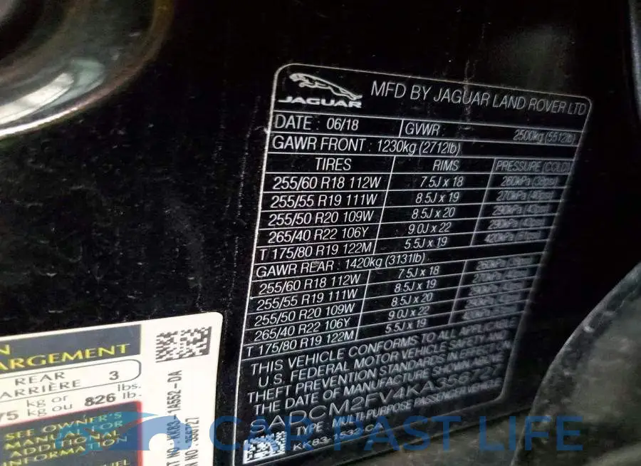 SADCM2FV4KA356727# 13