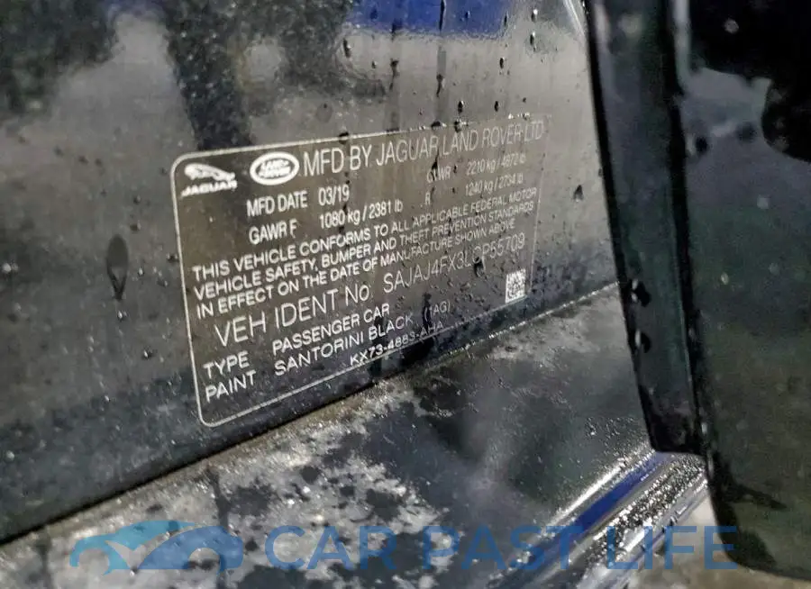 SAJAJ4FX3LCP55709# 12