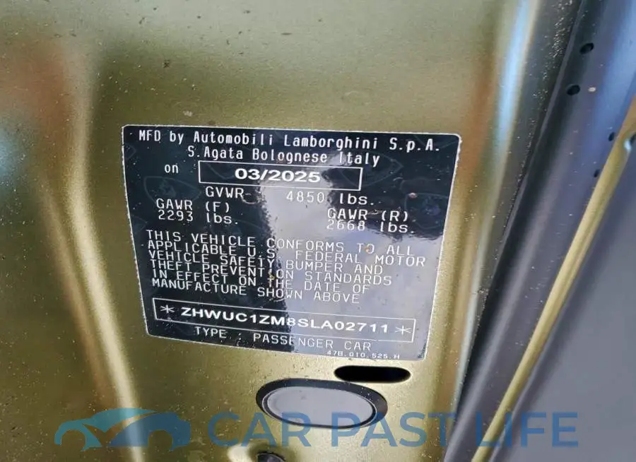ZHWUC1ZM8SLA02711# 12