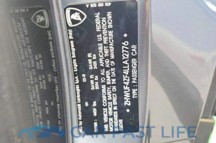 ZHWUF4ZF4LLA12776# 10