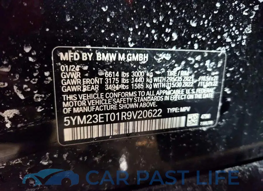 5YM23ET01R9V20622# 14