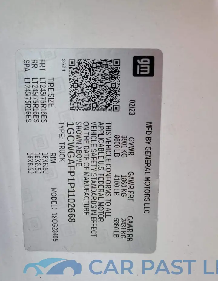 1GCWGAFP1P1102668# 14