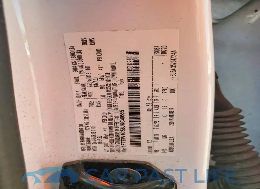 1FTEW1C56JKC4955X# 12