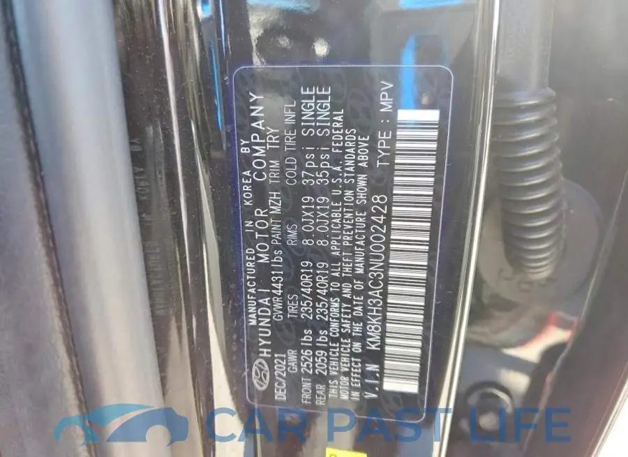 KM8KH3AC3NU002428# 13