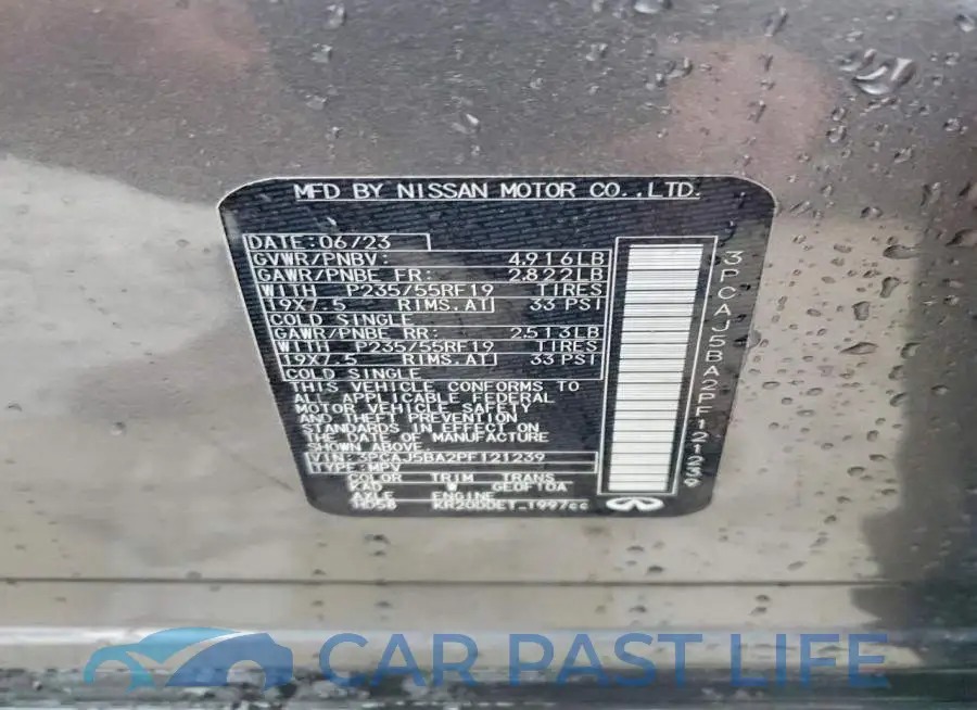 3PCAJ5BA2PF121239# 14