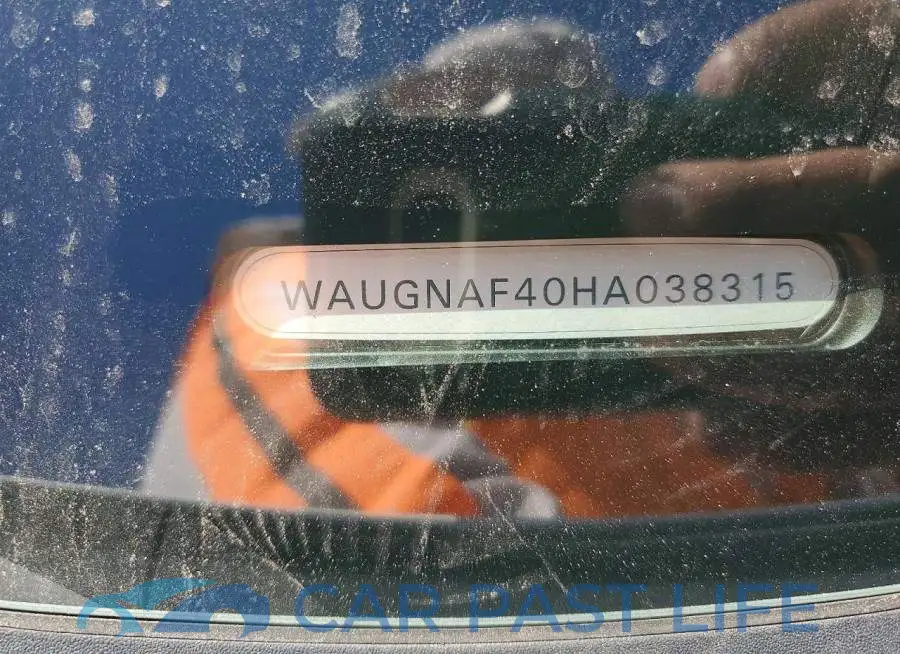 WAUGNAF40HA038315# 12