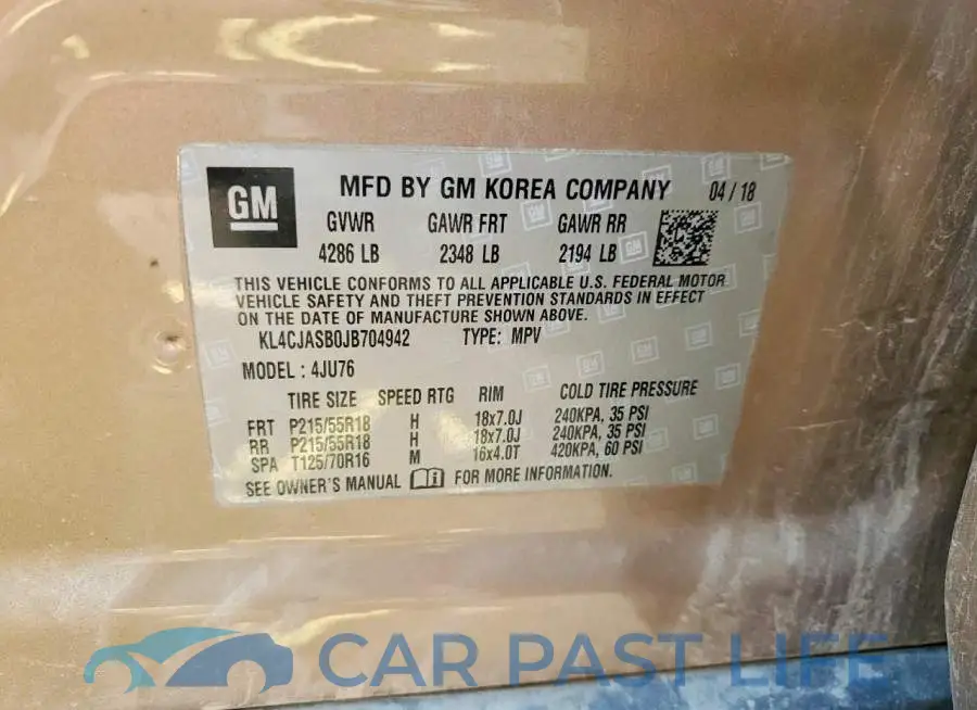 KL4CJASB0JB704942# 13
