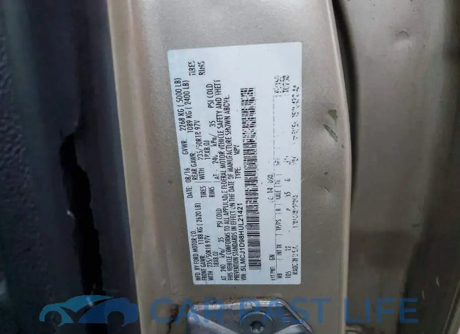 5LMCJ1D98HUL21421# 13