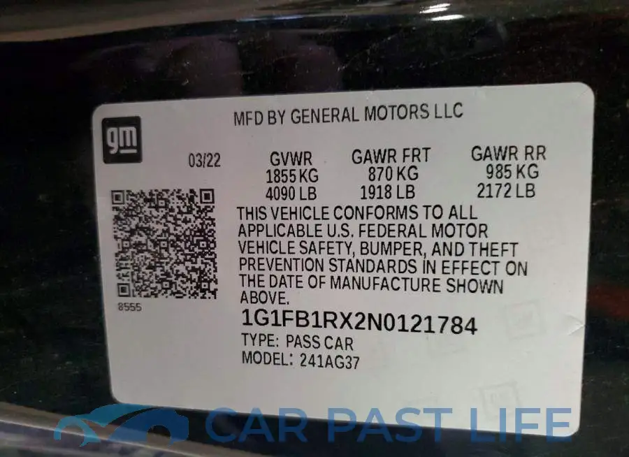 1G1FB1RX2N0121784# 13