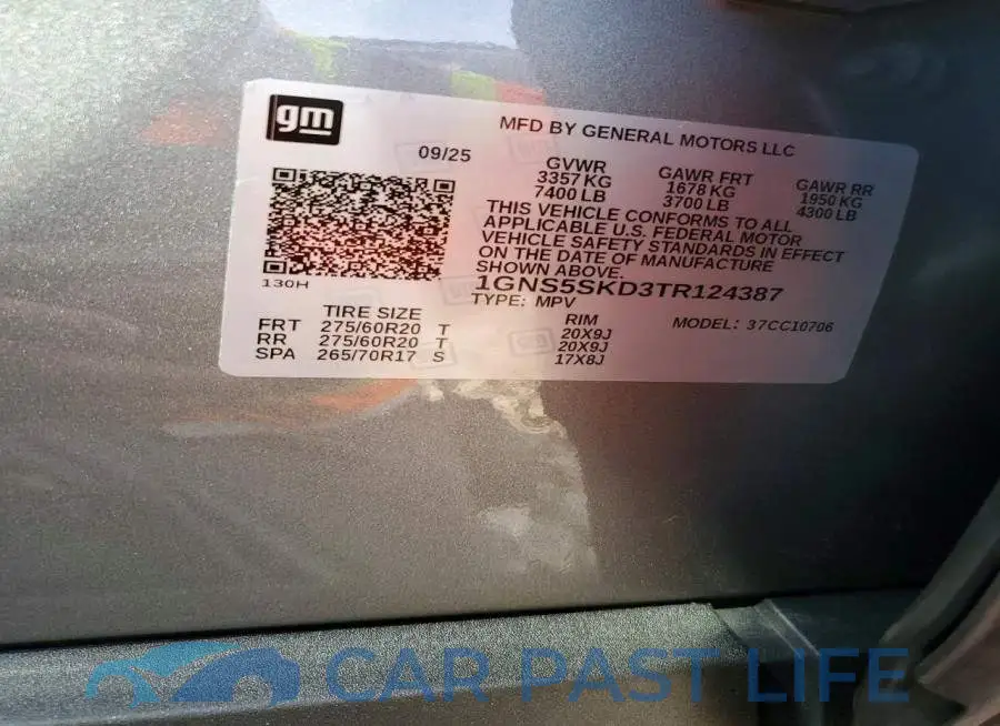 1GNS5SKD3TR124387# 14