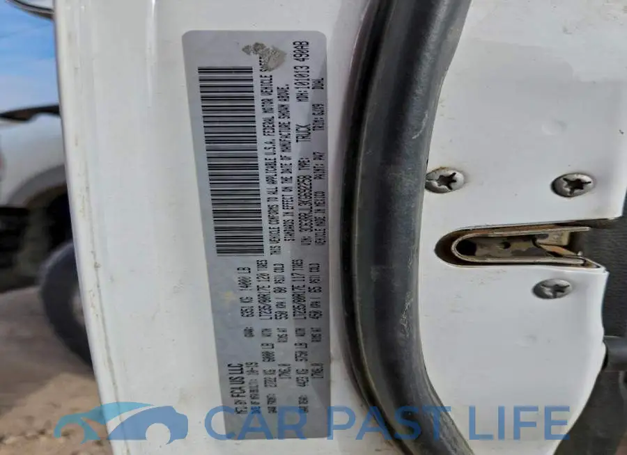 3C63RRJL3KG692258# 12