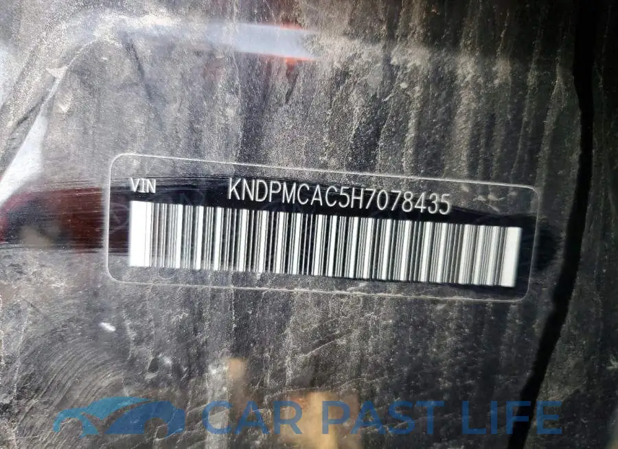 KNDPMCAC5H7078435# 13