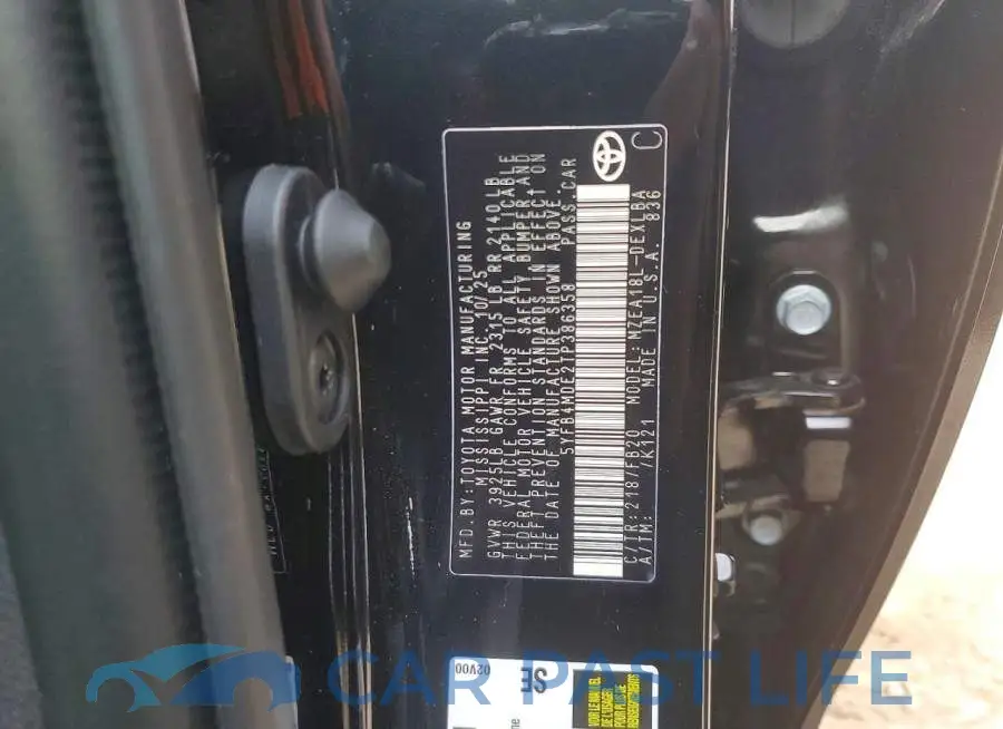 5YFB4MDE2TP386358# 13