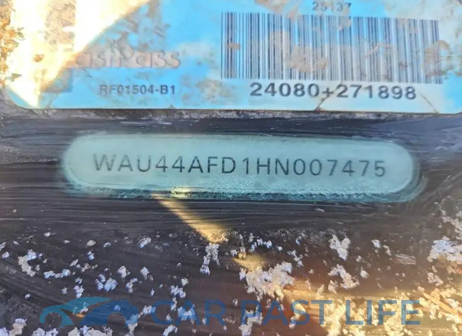 WAU44AFD1HN007475# 12
