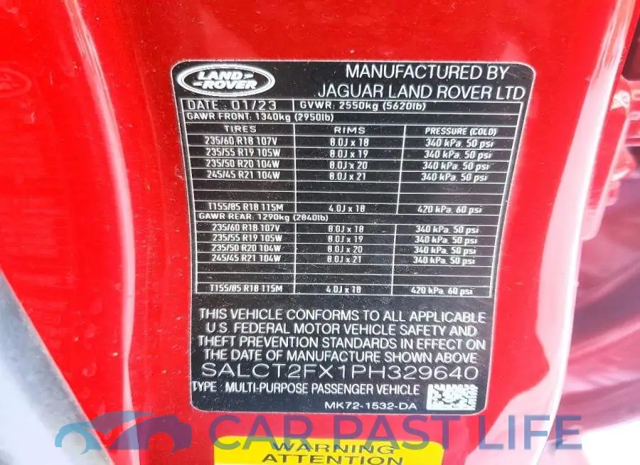 SALCT2FX1PH329640# 13