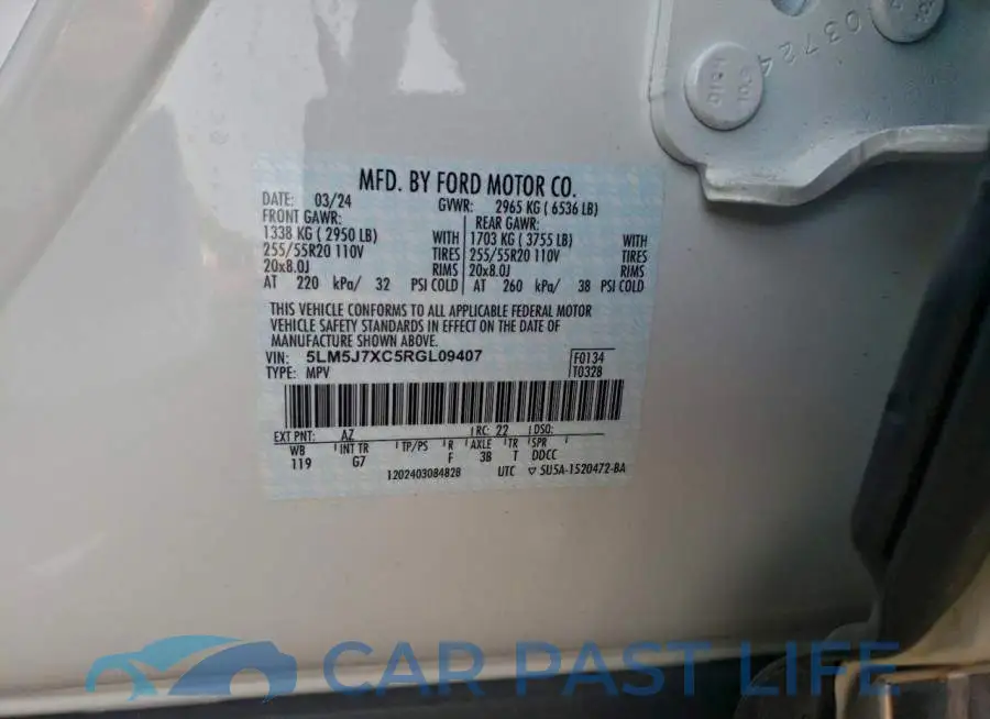 5LM5J7XC5RGL09407# 13