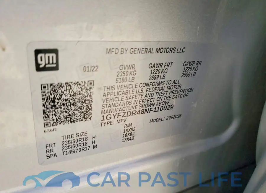 1GYFZDR48NF110029# 13
