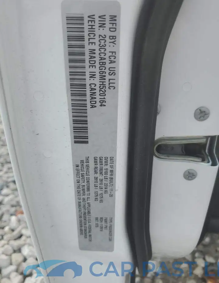 2C3CCABG6MH520164# 12