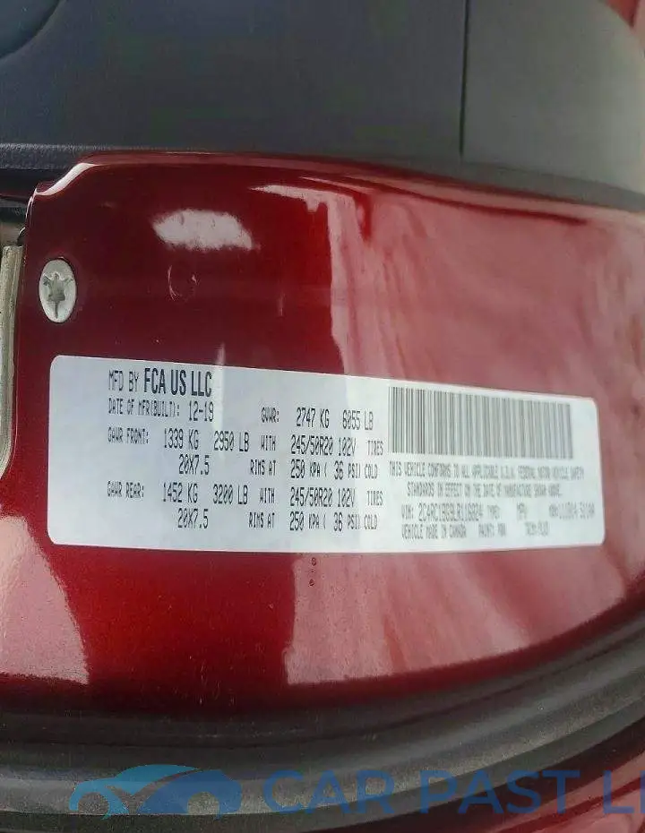 2C4RC1BG9LR116824# 14