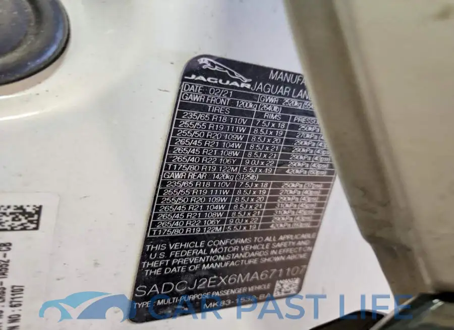SADCJ2EX6MA671107# 14