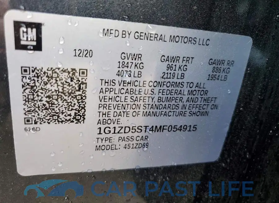 1G1ZD5ST4MF054915# 12