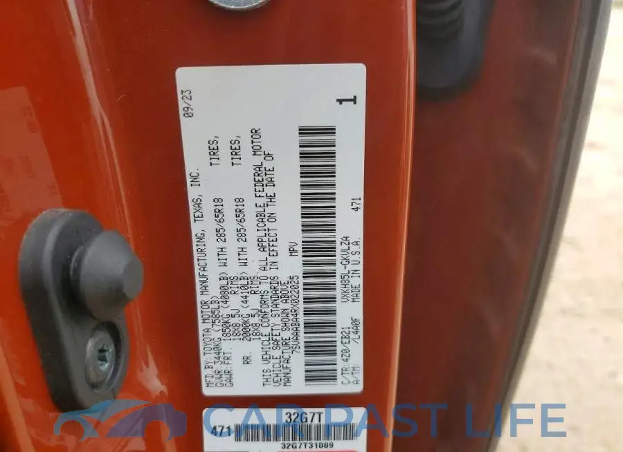 7SVAAABA4RX022025# 13
