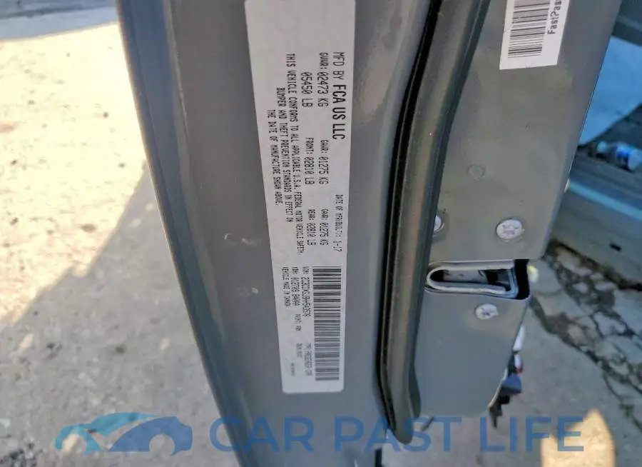 2C3CDXGJ9HH543576# 12