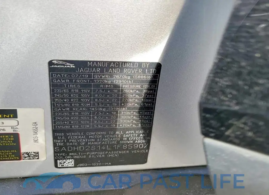 SADHD2S14L1F85907# 12