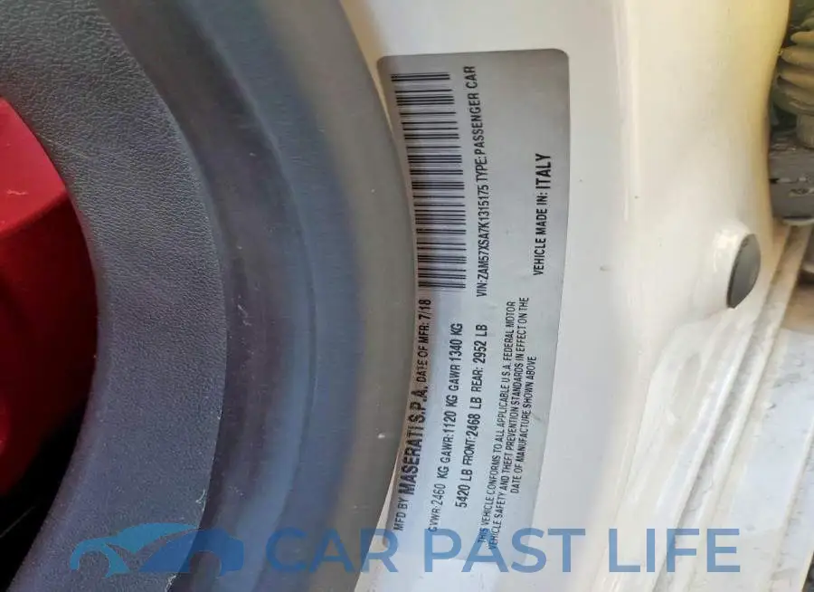 ZAM57XSA7K1315175# 12