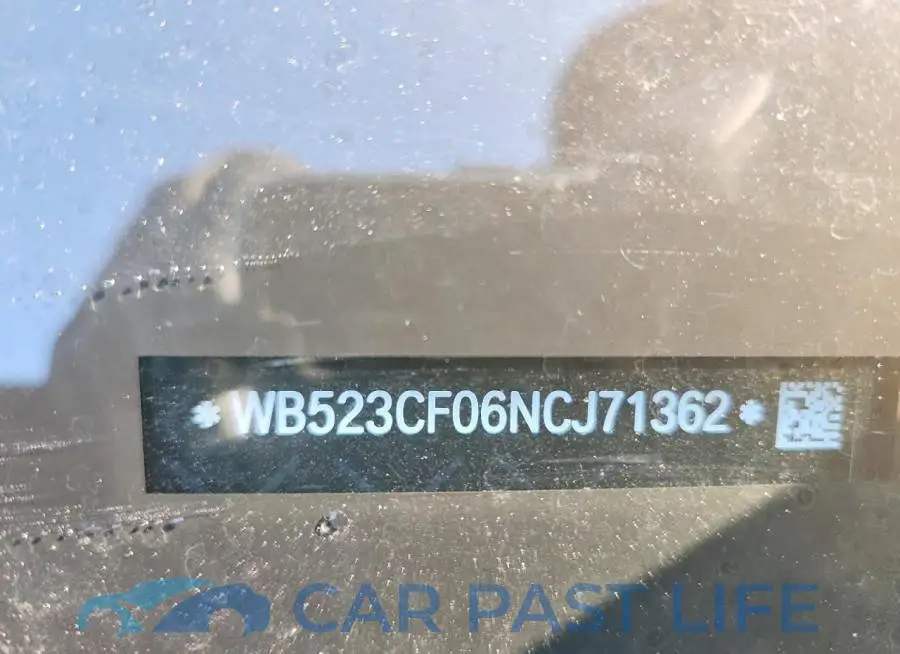 WB523CF06NCJ71362# 12