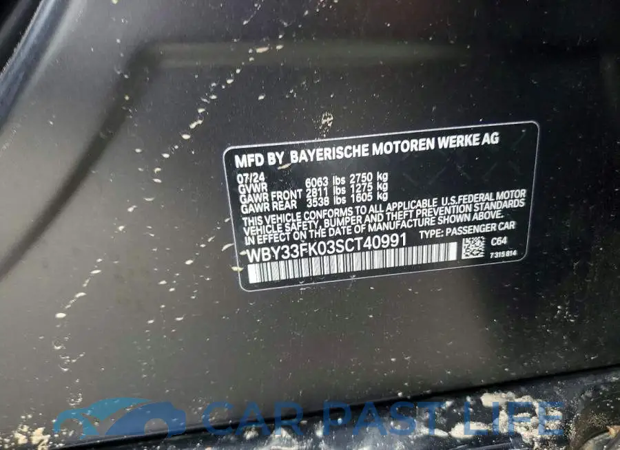 WBY33FK03SCT40991# 12