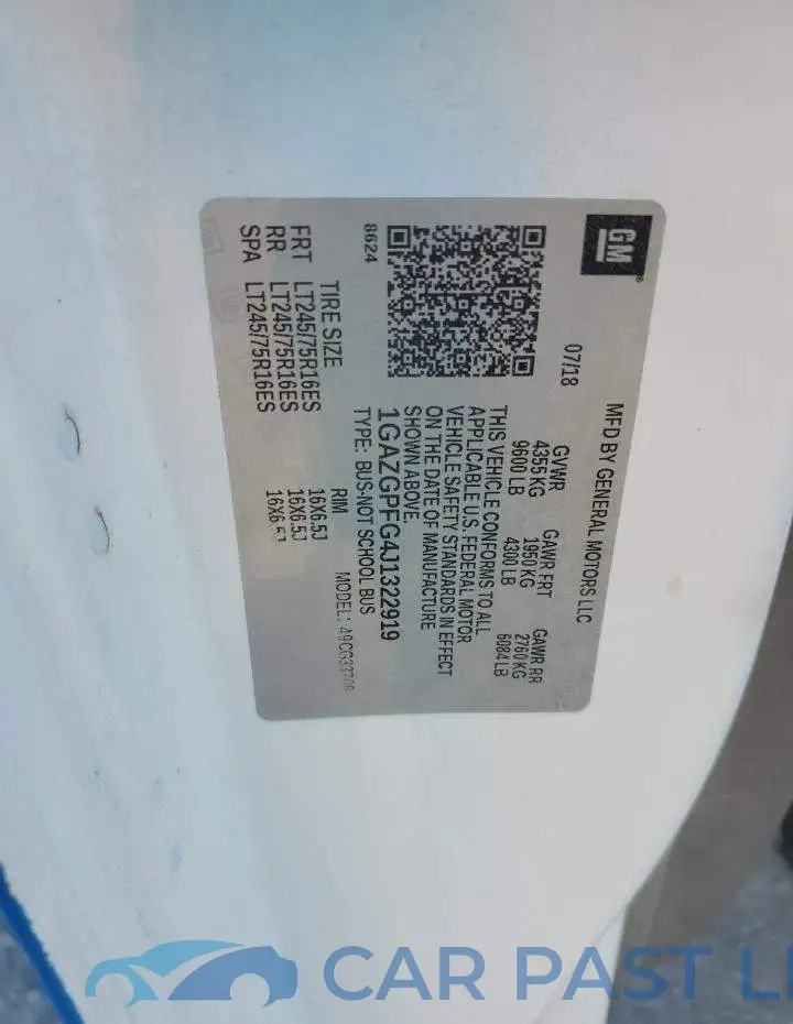 1GAZGPFG4J1322919# 13