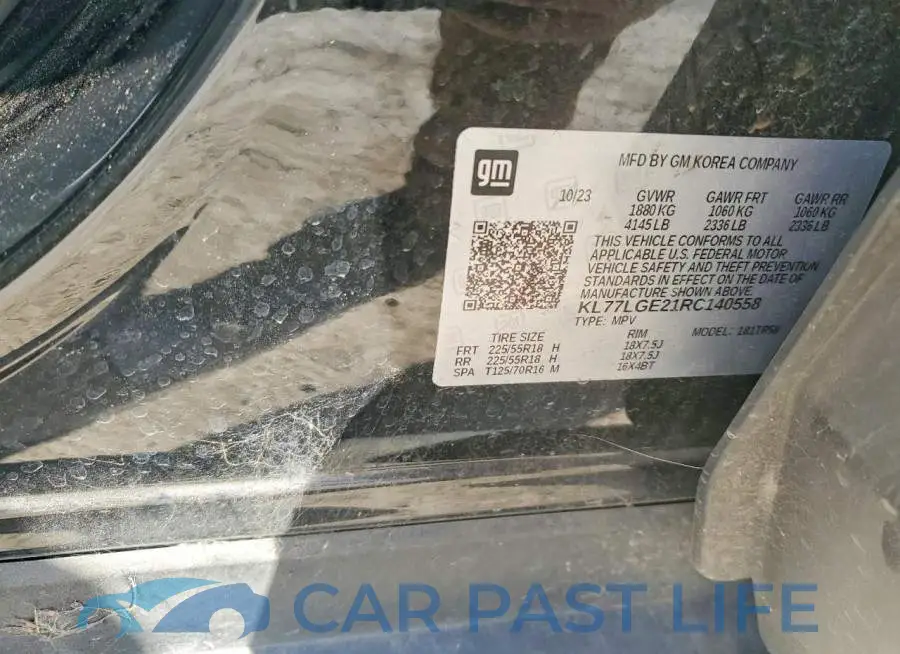 KL77LGE21RC140558# 13