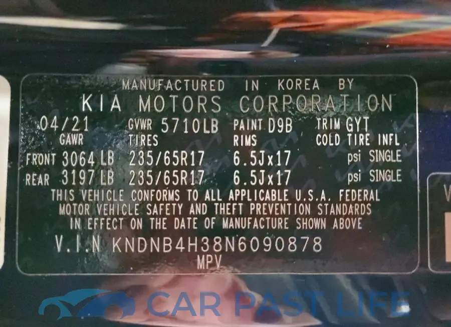 KNDNB4H38N6090878# 13