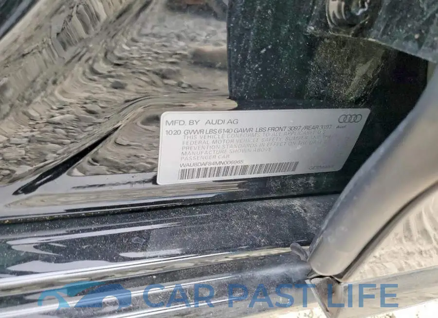 WAU8DAF84MN006965# 12