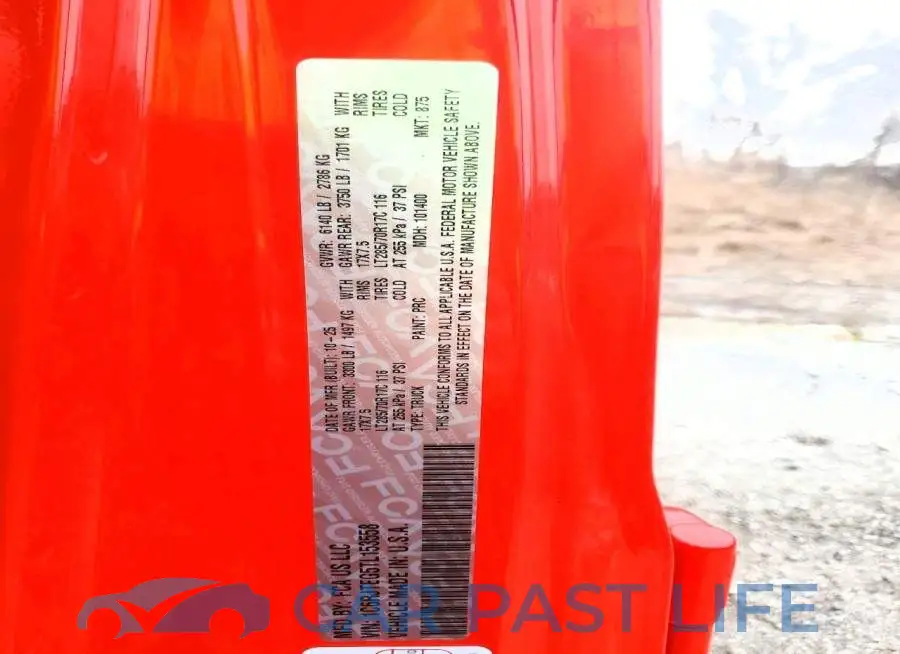 1C6RJTEG5TL153558# 12