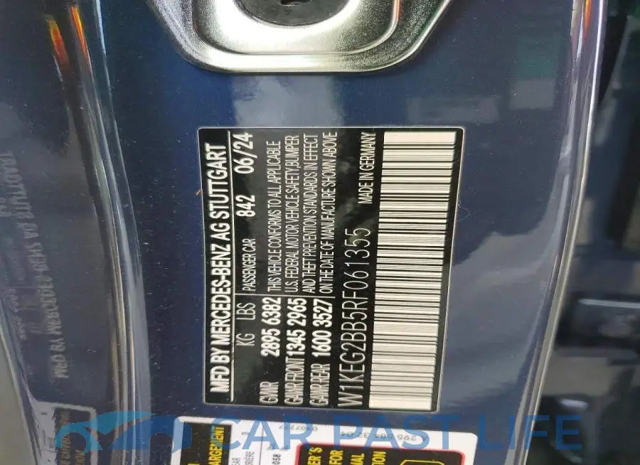 W1KEG2BB5RF061355# 13