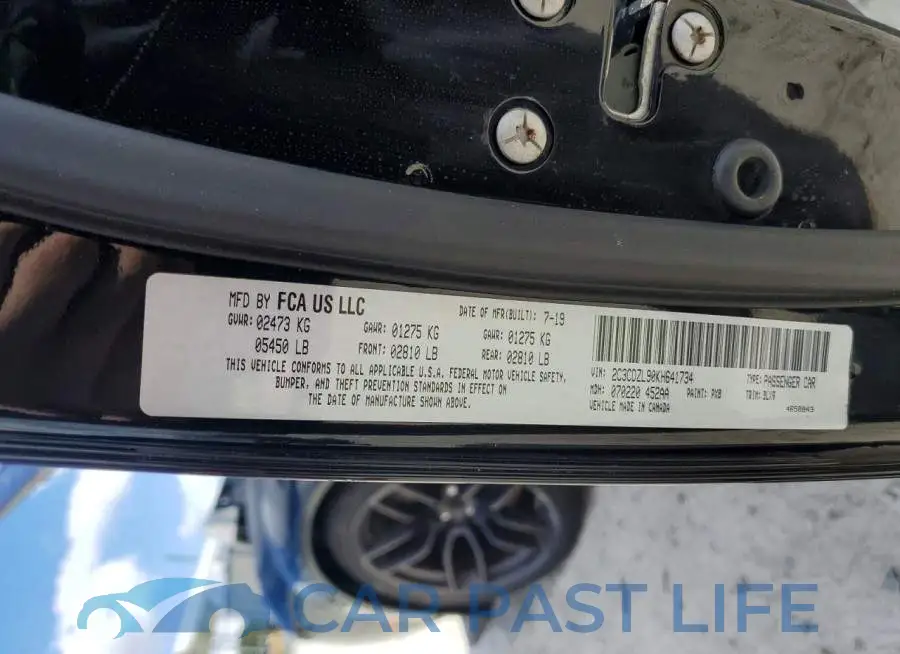 2C3CDZL90KH641734# 12