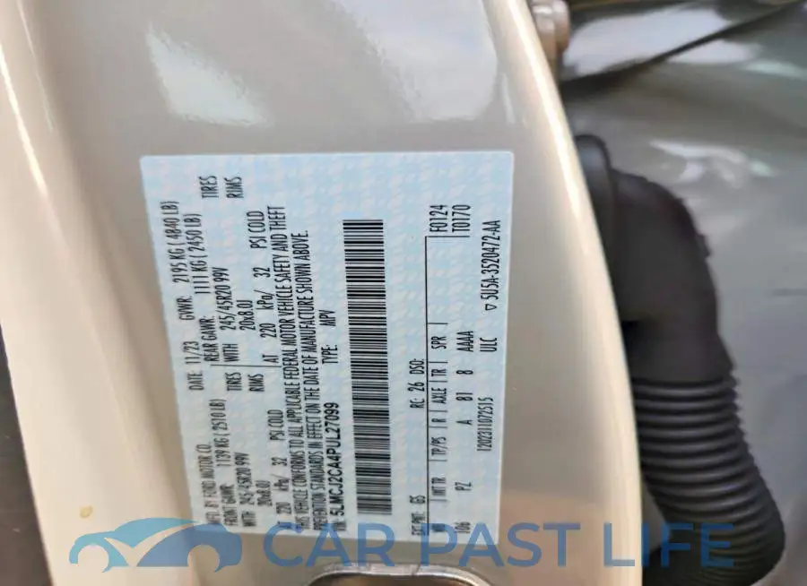 5LMCJ2CA4PUL27099# 13