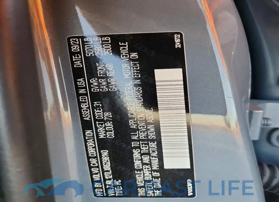 7JRL12TLXRG298140# 13