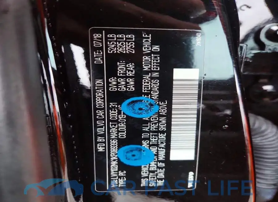 LVY102MK1KP089396# 12