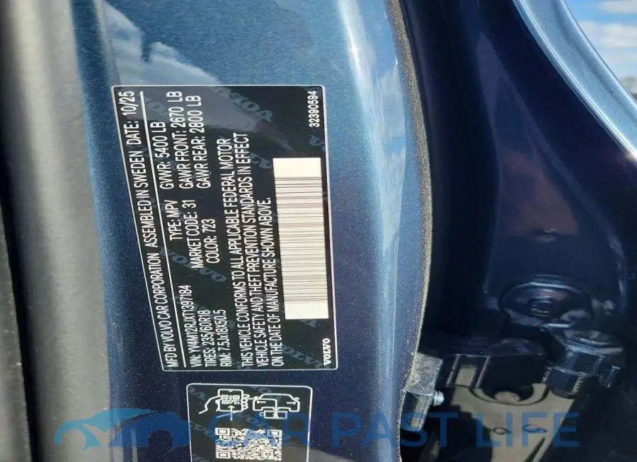 YV4M12RJXT1397184# 13