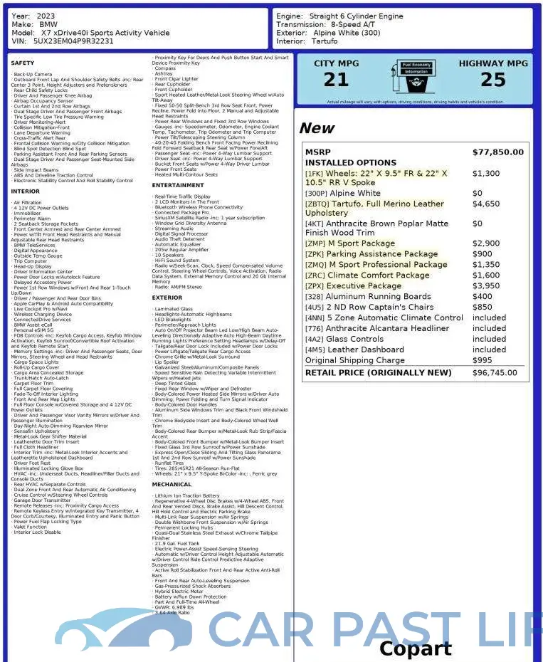 5UX23EM04P9RR2231# 10
