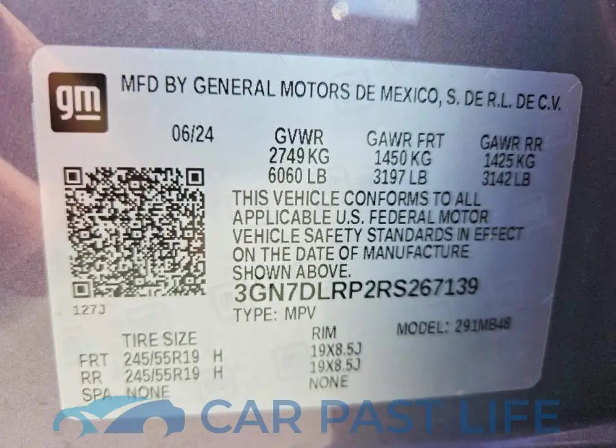 3GN7DLRP2RS267139# 13