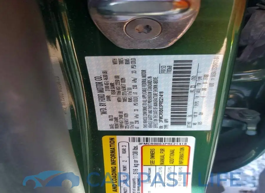 3FMCR9B63PRE21418# 14